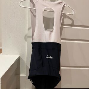 Rapha Navy Blue and White Core Bibs